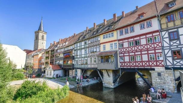 Privatzimmer Erfurt Bagian luar foto